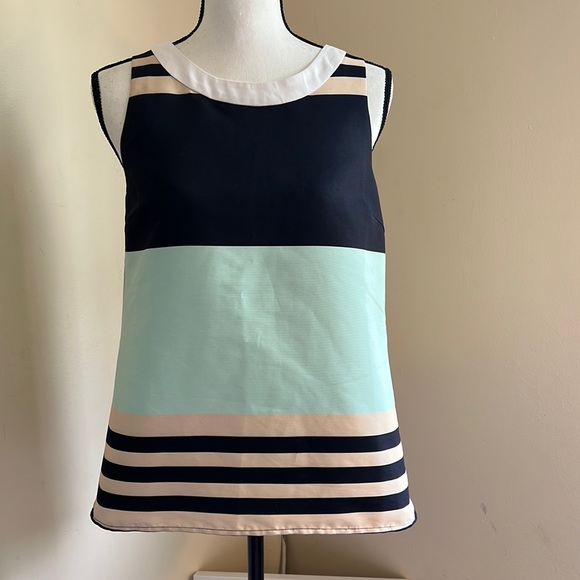 Anthropologie Tops - Anthropologie | Troubador classic striped shell tank top